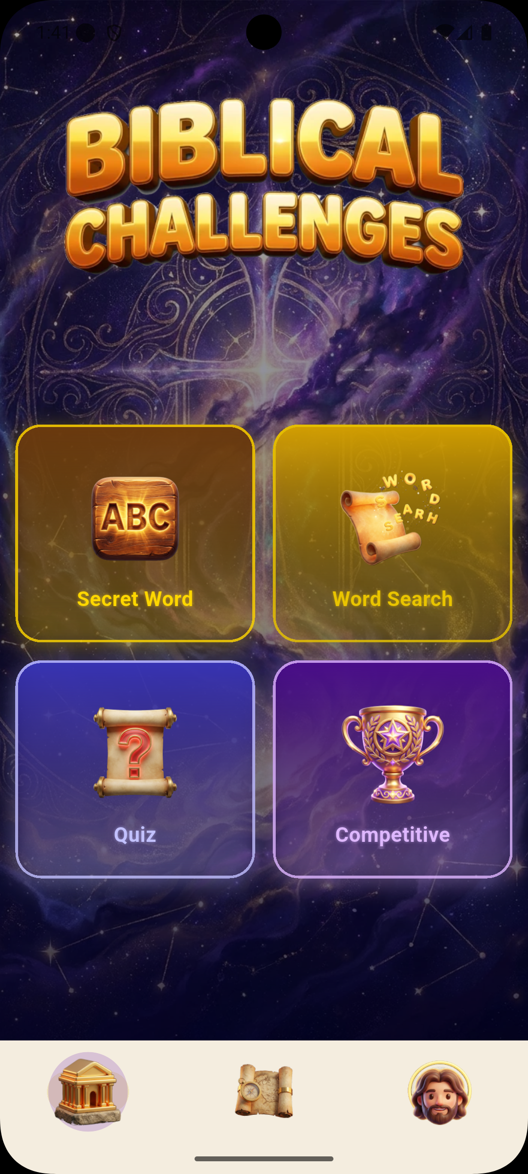Biblical Challenges Menu